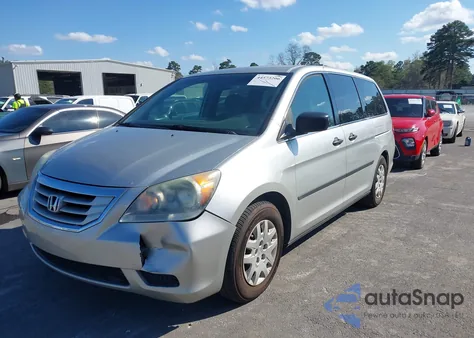 2009 Honda Odyssey Lx z USA, uszkodzony, nr VIN 5FNRL38219B058400